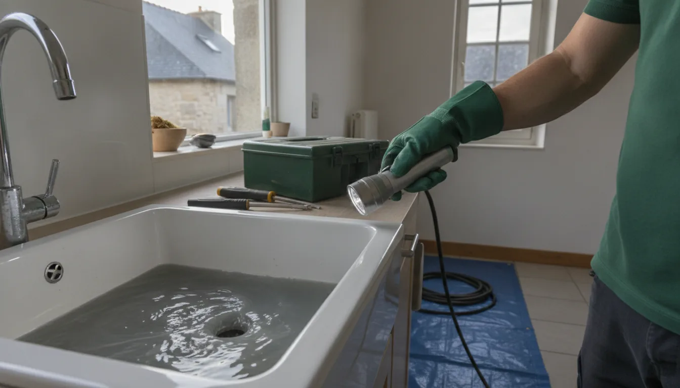 Débouchage canalisation Orvault – problème / diagnostic
